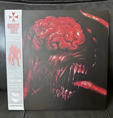 Resident Evil 2 Vinyl Record Soundtrack 2 x LP Black Capcom Sound Team EX - Image 1 of 4