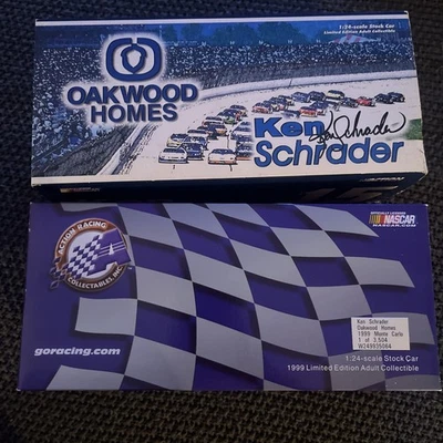 ACTION KEN SCHRADER #15 OAKWOOD 1999 MONTE CARLO 1/24 DIE CAST NASCAR NEW IN BOX - Image 1 of 4