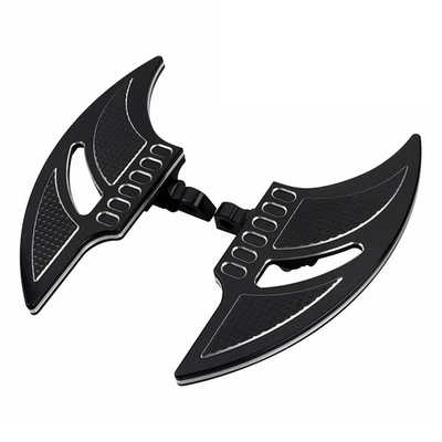 CNC Rear Passenger Floorboards Floor Boards Foot-Pegs For Harley Cross Bones Foto 1 de 4