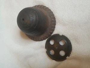 Antico porta corde in ghisa negozio di campagna porta spago alveare ape 1800 - Foto 1 di 5