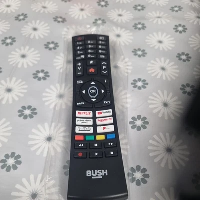 Genuine BUSH RC4391P DLED55UHDHDRS DLED65UHDHDRS SMART TV REMOTE CONTROL - Image 1 of 2
