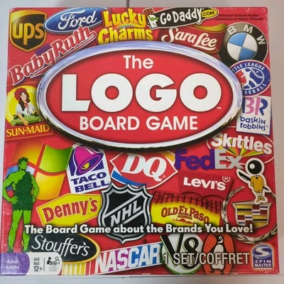The Logo Board Game - The Board Game about the Brands You Love Spin Master 2011 - Image 1 of 4