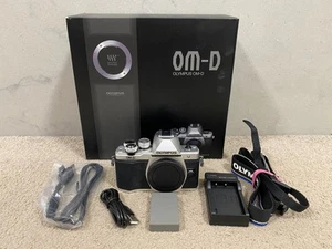 Olympus OMD E-M10 Mark II 16.1MP Digital Camera (Body Only) w/ Battery + Charger - Picture 1 of 12