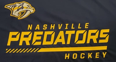 NASHVILLE PREDATORS SHIRT MENS M BLUE HOCKEY FANATICS NHL AUTHENTIC PRO NEW - Image 1 of 4