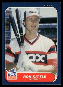 1986 Fleer #210 Ron Kittle - Picture 1 of 2