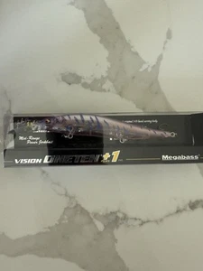 New Megabass USA Oneten Plus 1 +1 Limited Edition Rare SB Purple Zebra - Picture 1 of 2