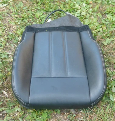 Cojín asiento delantero pasajero cuero estenopeico negro Dodge Caravan Chrysler T&C Foto 1 de 4