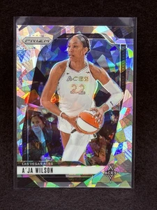 2024 Panini Prizm WNBA #86 A'ja Wilson Ice Prizms - Picture 1 of 2