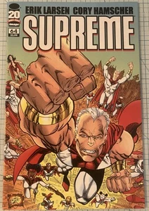 Supreme #64 NM Erik Larsen Cover 2012 Image Comics - Picture 1 of 6