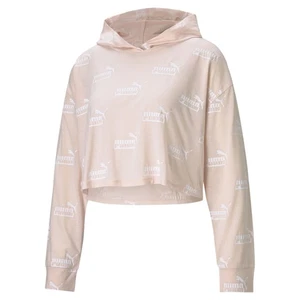 PUMA Amplified Lightweight Pullover Hoodie Plus Womens Pink Coats Jackets Outerw - Picture 1 of 2