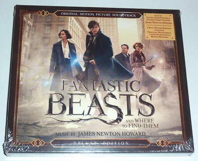 FANTASTIC BEASTS DELUXE EDITION 2-DISC SOUNDTRACK CD NEU JAMES NEWTON HOWARD OST - Bild 1 von 2
