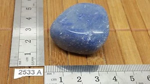 QUARTZ BLEU pierre roulée mineraux lithotherapie collection esoterisme reiki - Picture 1 of 1