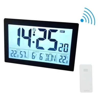 Funk DCF Design XL Jumbo Wanduhr Uhr Wohnung Wohnzimmer Haus Büro Gastronomie - Bild 1 von 3