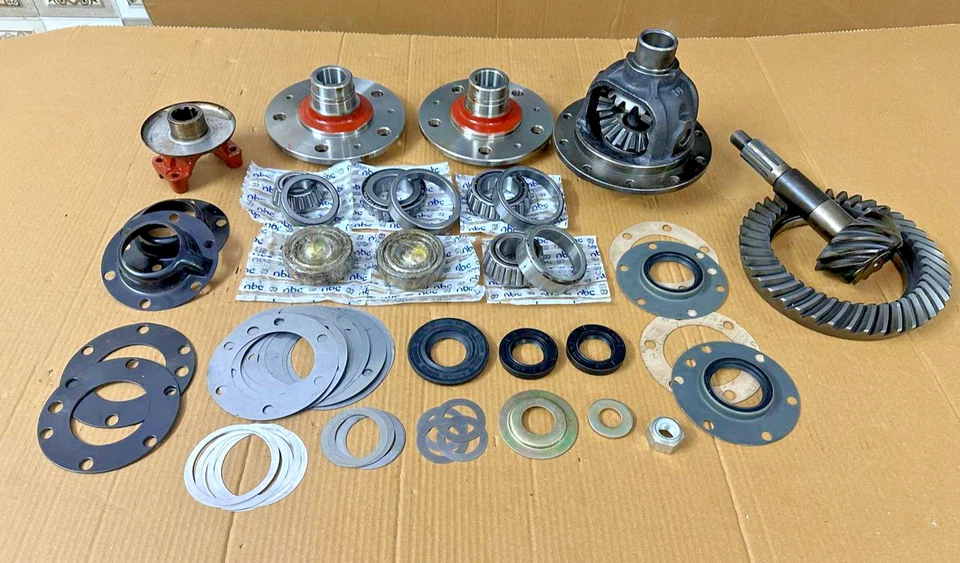 COMPLETE REAR AXLE OVERHAUL KIT FITS 49-71 Ford & willys jeep DANA 44 49-53 CJ + - Image 1 of 4