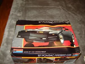 Monogram 2743 Model kit '87 Firebird GTA box aperto 1987 kit sigillato in fabbrica 1/24 - Foto 1 di 12