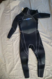NWT Black HYPERFLEX 3/2 M Full Woman's Wetsuit Small - Picture 1 of 7