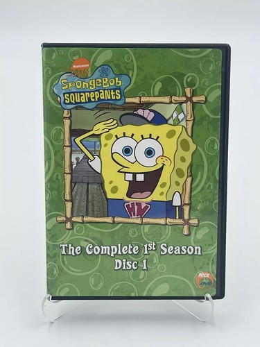 Spongebob Squarepants The Complete 1st Season VERY GOOD DVD 1999 Disc 1 ...
