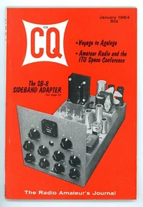 CQ The Radio Amateur's Journal Vol. Revista radioaficionado 20/nº1 enero 1964 - Imagen 1 de 2