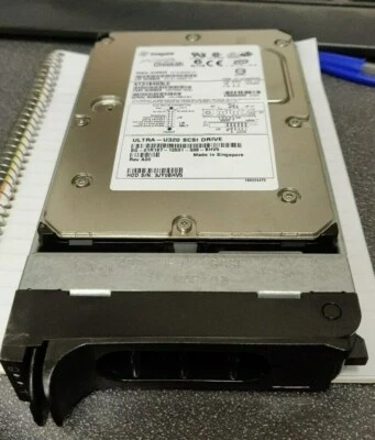 Dell 1R187 (ST318453LC) 18.4GB 80-Pin 15K U320 SCSI 3.5" Hard Drive w/Tray - NEW - Image 1 of 3