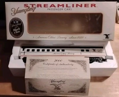 Yuengling Black & Tan Beer Streamliner Passenger Cars K-Line K 4598-2000 W/COA - Image 1 of 4