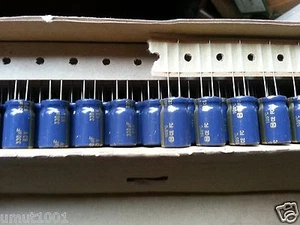 10pcs PANASONIC FC 330UF 63V LOW ESR AUDIO 105C HI END CAPS! FOR SSLV1.3 BIB - Picture 1 of 2