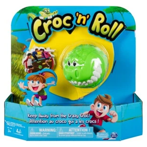 SpinMaster Croc ‘n’ Roll - Fun Family Active Game for Kids! Crocodile Themed Set - Picture 1 of 7
