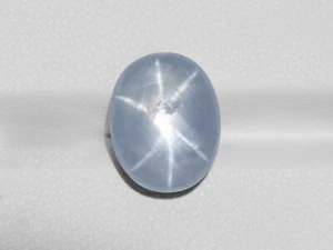 IGI Certified BURMA Blue Star Sapphire 12.86 Cts Natural Untreated Light Blue - Picture 1 of 10