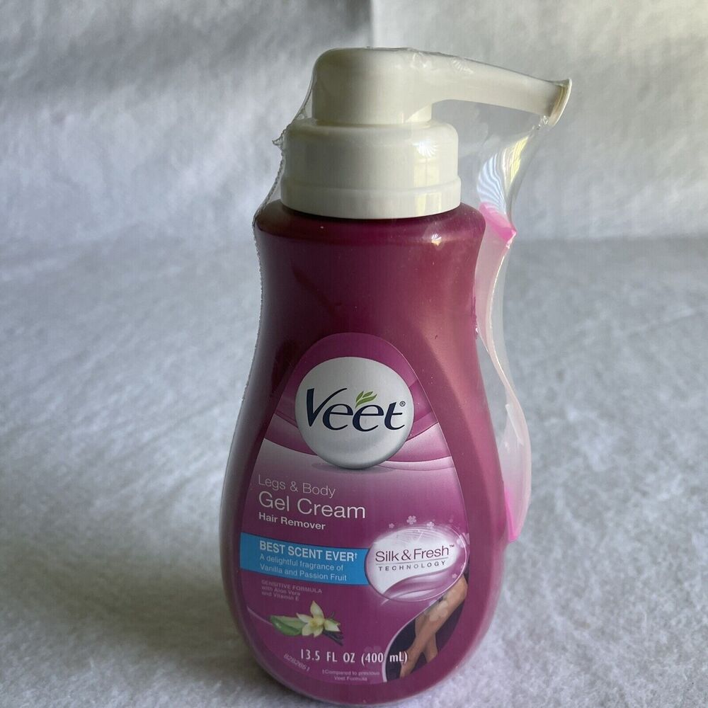 Veet Gel Hair Remover Cream Sensitive Formula 13.5 oz Body Depilator Vanilla NEW