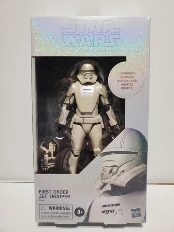 Hasbro Star Wars Black Series 6” #99 Carbonized First Order Jet Trooper Cover
