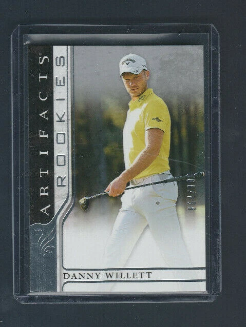 2021 Upper Deck Artifacts Golf Rookie Card # 51 Danny Willett 664 /999 - Image 1 of 1