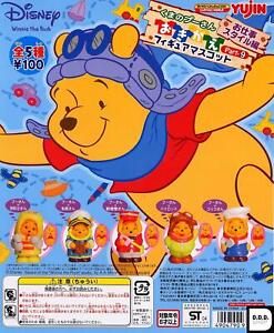 Yujin Disney Winnie l'ourson ver Ix ensemble de 5 variétés jouets Gashapon