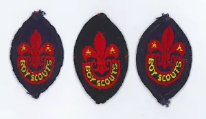 1960 UK/BRITISH SCOUTS - INSIGNIA DE PREMIO SEA SCOUT TENDERFOOT RANK (3 VAR) - Imagen 1 de 2