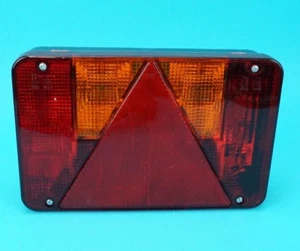 Luz de lámpara enchufable trasera derecha Radex 5800 - 5 pines + 4 pines - remolque con suspensión - Imagen 1 de 4