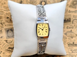 URSS raro orologio da polso meccanico bello da donna Luch Cal.1801.1 17 gioielli - Foto 1 di 16