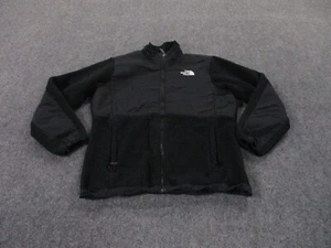 The North Face Jacket Girls XL Black Fleece Fuzzy Outdoors Hiking Denali Youth - Picture 1 of 9