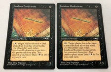2x MTG Magic The Gathering Alliances Insidious Bookworms (Single) NM+