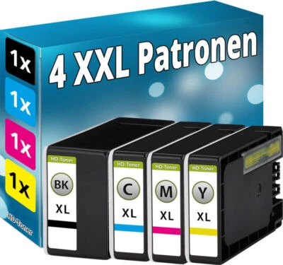 Drucker Patronen für Canon PGI-2500 IB4050 IB4150 MB5050 MB5150 MB5155 - Bild 1 von 4