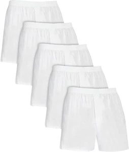 Fruit of the Loom Men's Tag Free Woven Boxer Shorts, Relaxed Fit, Moisture Wicki - Picture 1 of 5