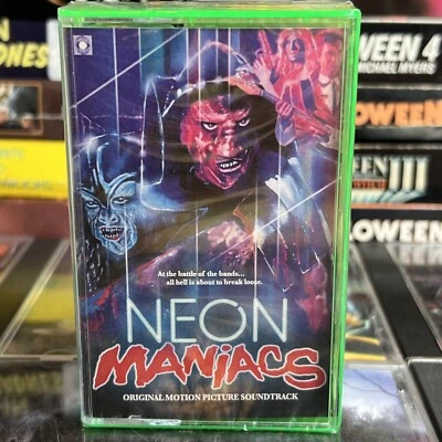 Neon Maniacs 1986 Soundtrack Cassette Green Tape Brand New Ltd Ed 100 Made OST - Image 1 of 4