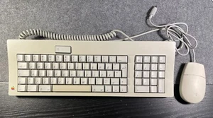 Apple keyboard M0118 Orange Alps Tested, + Apple Mouse II - Bild 1 von 5