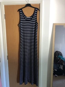 Tu Navy Striped Dress - Picture 1 of 5