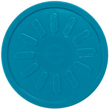 Embossed Tokens In Stock ø 29mm - Turquoise - Sun (ST003)