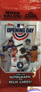 2020 Topps Opening Day Baseball SUPER JUMBO Factory Sealed Pack-24 Cards! - Picture 1 of 1