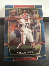 2022 Panini Select Concourse Nakobe Dean Rookie #37 Georgia Football Card
