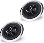 Angchine 2Pcs Sink Strainers, Flexible Silicone And Stainless Steel Kitchen Sin