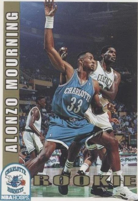 1992-93 NBA Hoops - Alonzo Mourning #361 (RC)