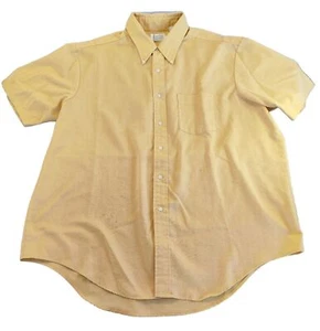 Vintage 60s Penneys Towncraft Penn-Prest Shirt Short Sleeve Dacron XL - Bild 1 von 14