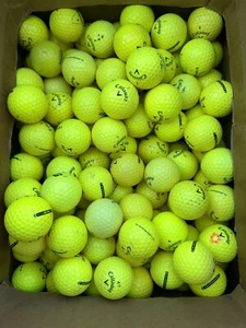 120 Callaway Supersoft Yellow AAA Quality Used Golf Balls - Picture 1 of 1