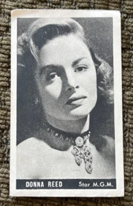 Donna Reed Vintage Kwatta Movie Star Card - Bild 1 von 2