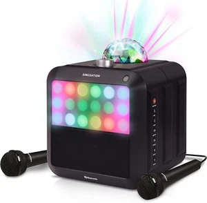 Tragbare Karaoke Maschine - SINGSATION Star Burst - System kommt mit 2 Mikrofonen,... - Bild 1 von 8